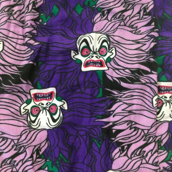 Wild Mane Mayhem Leggings (OS) — Electric Purple Chaos Print - Picture 1 of 2